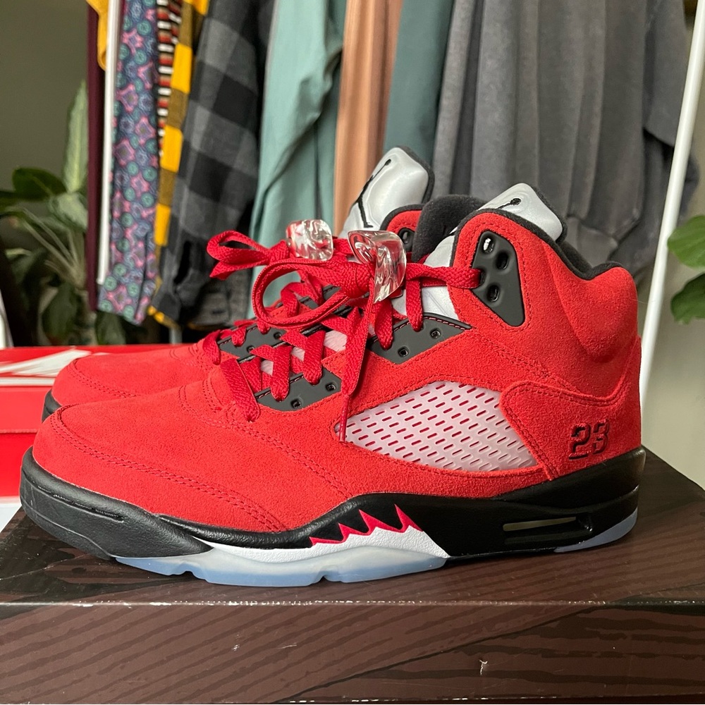 Air Jordan 5 Retro- Raging Bulls Red